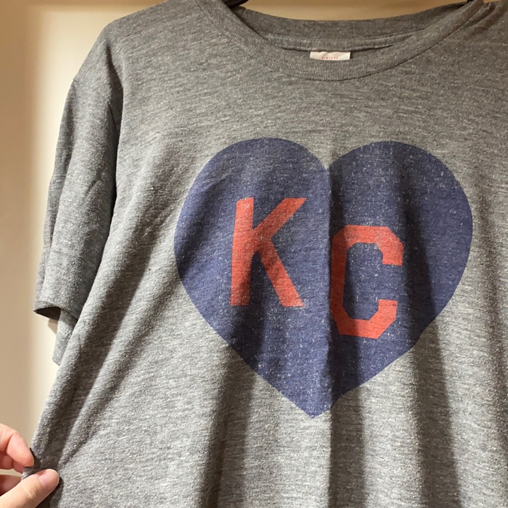 Gray KC Charlie Hustle “heart of Kansas City”
